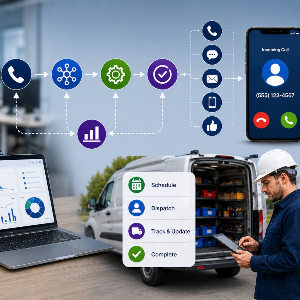 Kingstel automation services workflow